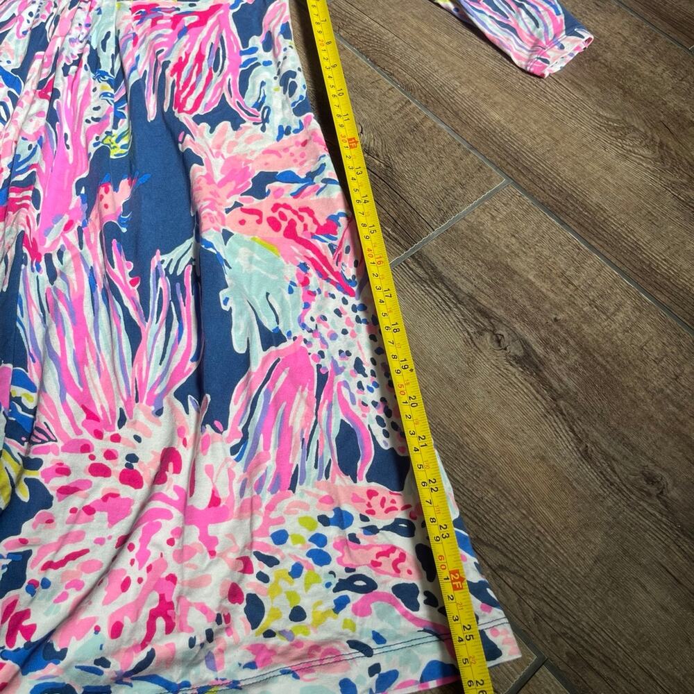 Lilly Pulitzer Margate Sunken‎ Treasure Indigo Dress Small - Picture 5 of 6